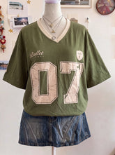 Olive "Ballet 07" Tee