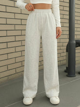 Straight fit signature trouser - Gray