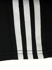 Multi Striped Wide Leg Trouser