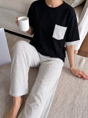 Contrast Pocket Set – Grey