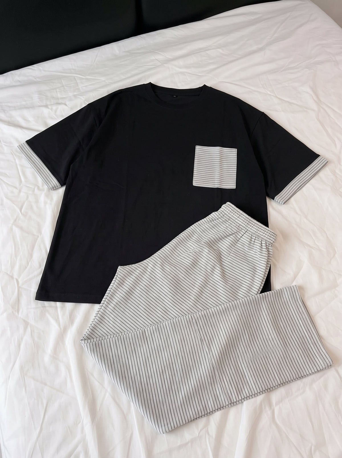 Contrast Pocket Set – Grey