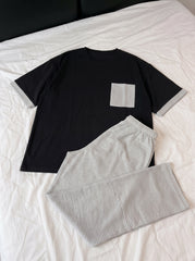 Contrast Pocket Set – Grey
