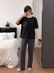 Contrast Pocket Set – Black