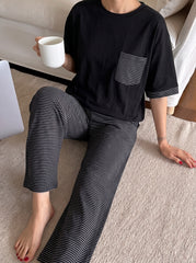 Contrast Pocket Set – Black