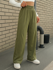 Straight fit signature trouser - Olive Green