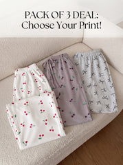 Pack of 3 Loungewear Trousers