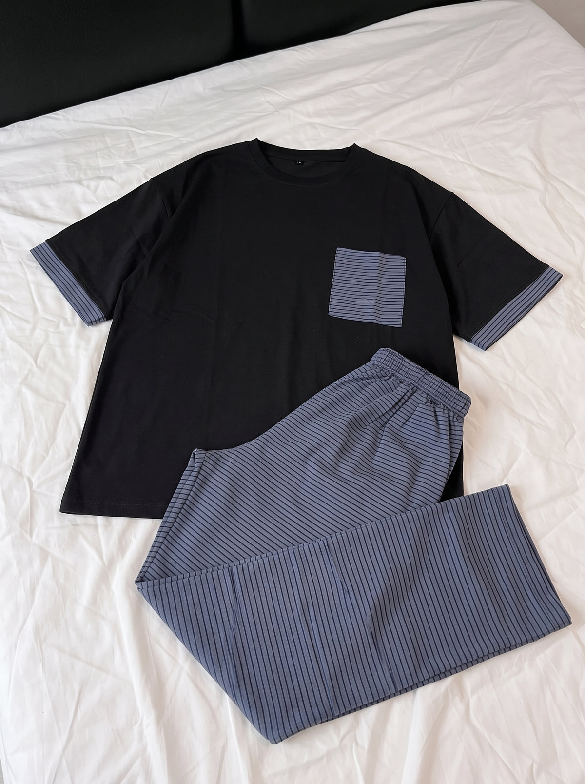 Contrast Pocket Set – Blue