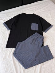 Contrast Pocket Set – Blue
