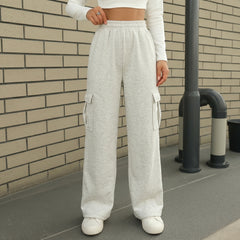 Terry Cargo Trouser - Grey