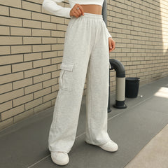 Terry Cargo Trouser - Grey