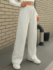 Straight fit signature trouser - Gray