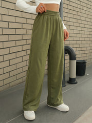 Straight fit signature trouser - Olive Green